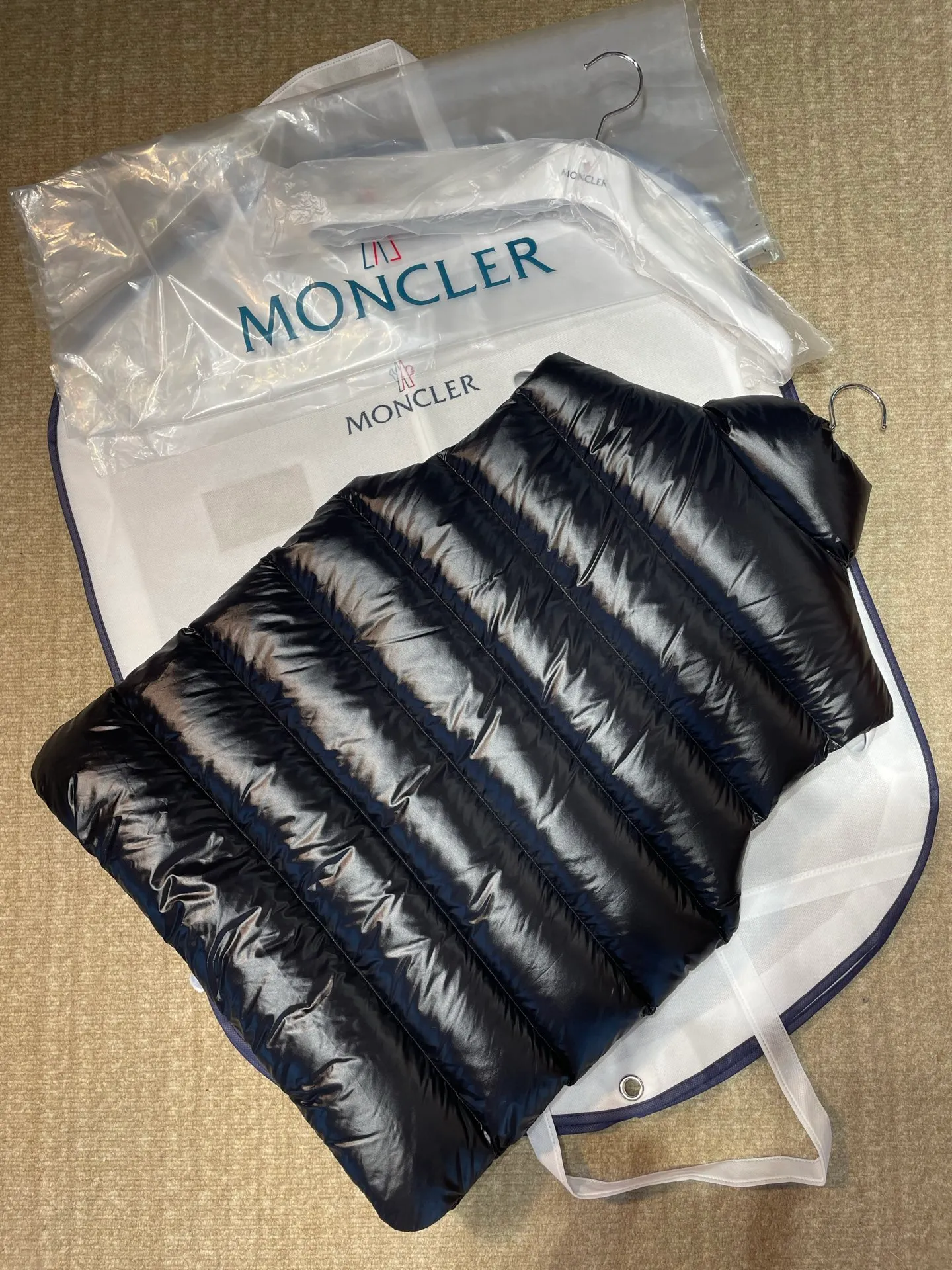 Moncler 【Original 】 M 0ncler TIBB Black White Gray Sizes 1 2 3 4 5 6